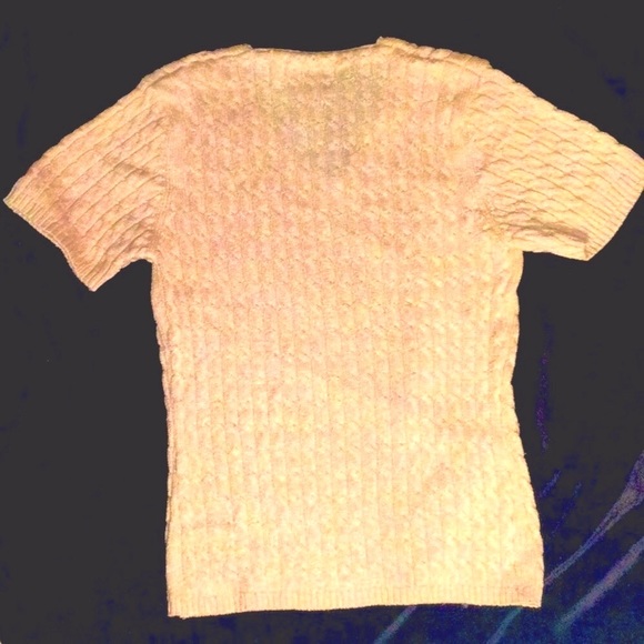 NWOT💗BLUSH PINK 💗CABLE KNIT SWEATER - Picture 4 of 6